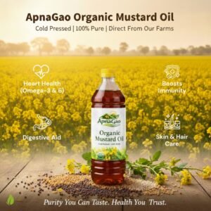 Black Mustard Oil I Cold-Pressed | 1liter