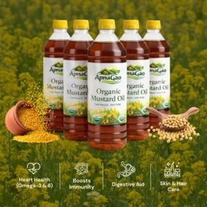 Black Mustard Oil I Cold-Pressed | 5liter - Combo Pack