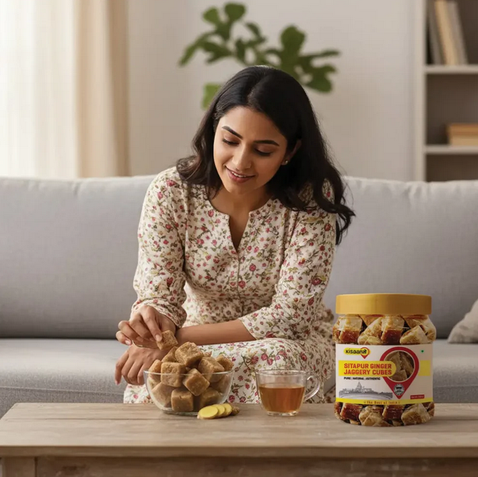 Screenshot 2026-02-17 at 13-28-48 Buy Jaggery Online Pure Gud Sitapur Ginger Jaggery Cubes KisaanSay